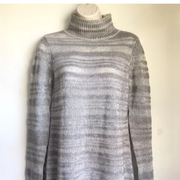 MOTH Anthropologie (Medium) sweater gray mock neck - Picture 1 of 7